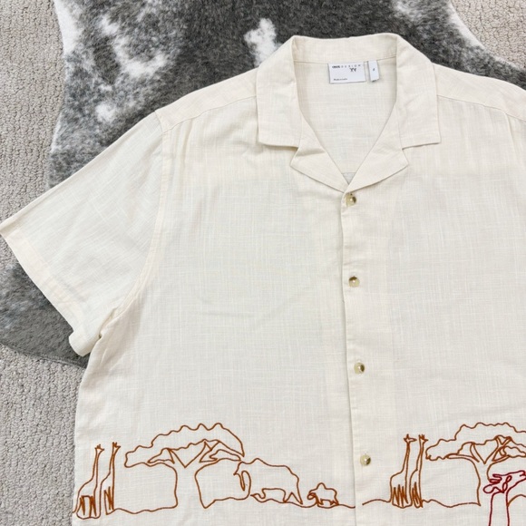 ASOS Safari Embroidered Shirt - Picture 2 of 10